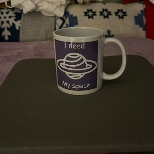 12 oz. Coffee mug. Custom made designed space.